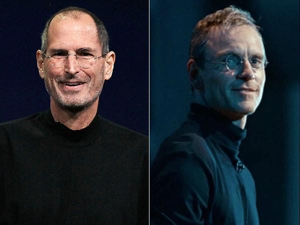 1. Steve Jobs rolünde Michael Fassbender - Steve Jobs, 2015