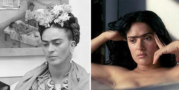 17. Frida Kahlo rolünde Salma Hayek - Frida, 2002