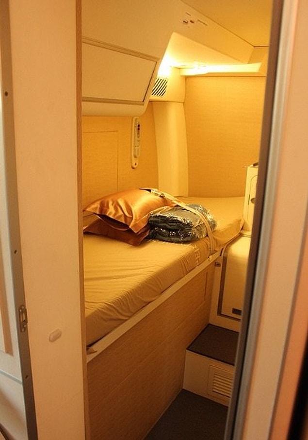 This is a more luxurious cabin from Singapore Airlines A380.