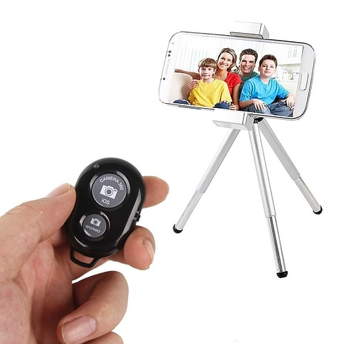 Bu kablosuz kumanda ile telefonunuzdan çektiğiniz fotoğrafların tam kontrolünü elinize alabiliyorsunuz. Saniye ayarlayıp da koşup kalabalığa dalmaya son!