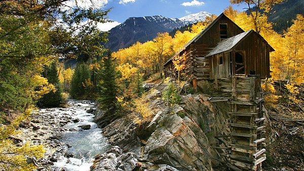 9. Terk edilmiş bir ev, Colorado, ABD