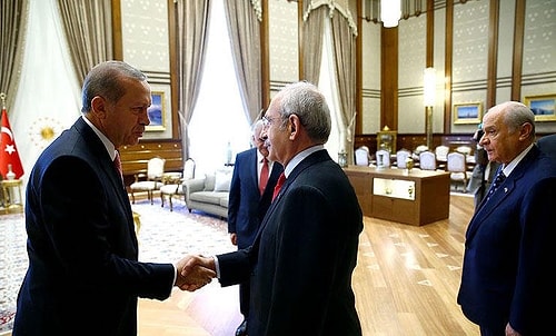 Liderler Cumhurbaşkanlığı'nda bir araya gelerek uzlaşma sinyali vermişti