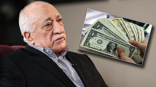 1 dolarlık banknotları Fethullah Gülen’in "okuyup üflediği" ve örgüt üyelerine yolladığı da iddialara arasında...