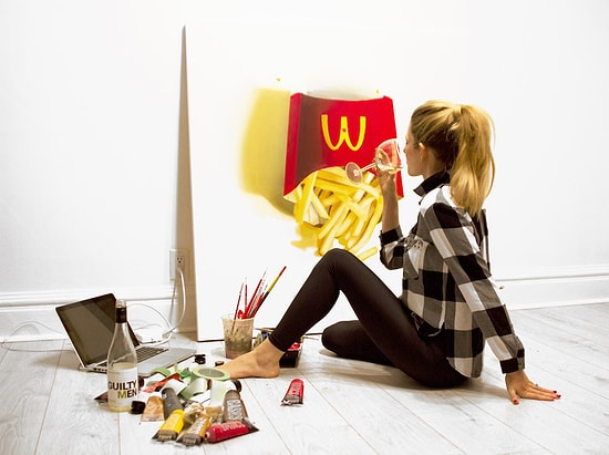 13 картин от художницы, которая верит в красоту еды всем сердцем