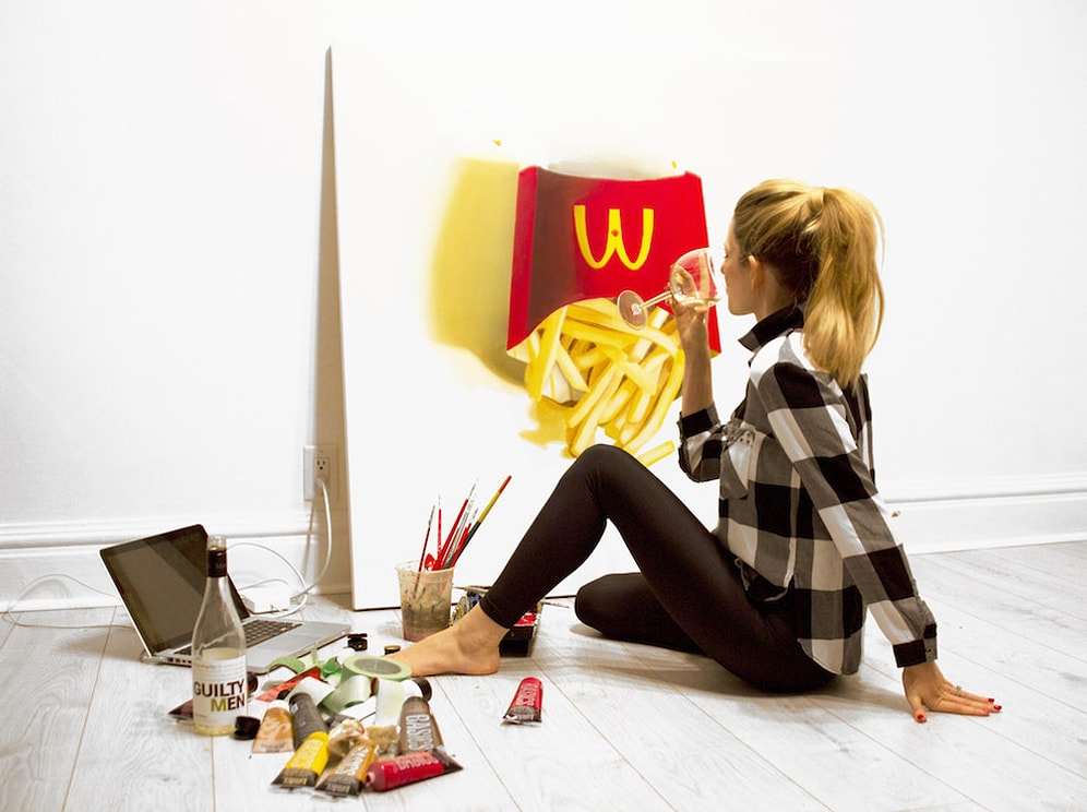 13 картин от художницы, которая верит в красоту еды всем сердцем