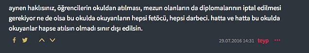 Bazı yorumlar ironik bir şekilde öğrencilerin mağduriyetini öne çıkardı...