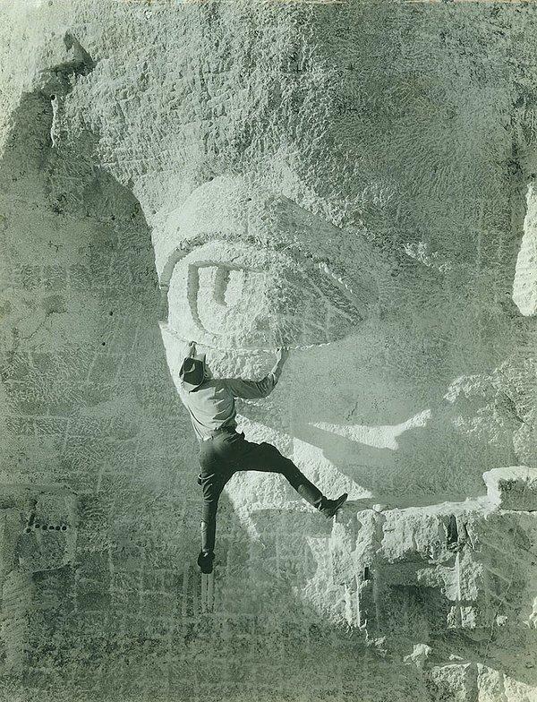 35. Rushmore Dağı'nda Oyma İle Yapılan Göz, 1930lar