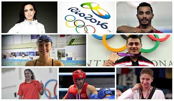 İşte  Türkiye'den olimpiyatlarda mücadele edecek 103 sporcumuz, madalya umudumuz...