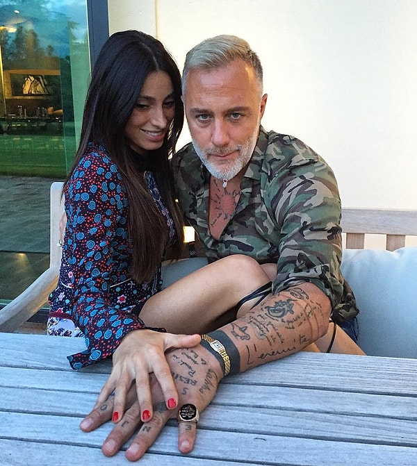 12. Его молодую жену зовут Джорджия Габриэле (Giorgia Gabriele).