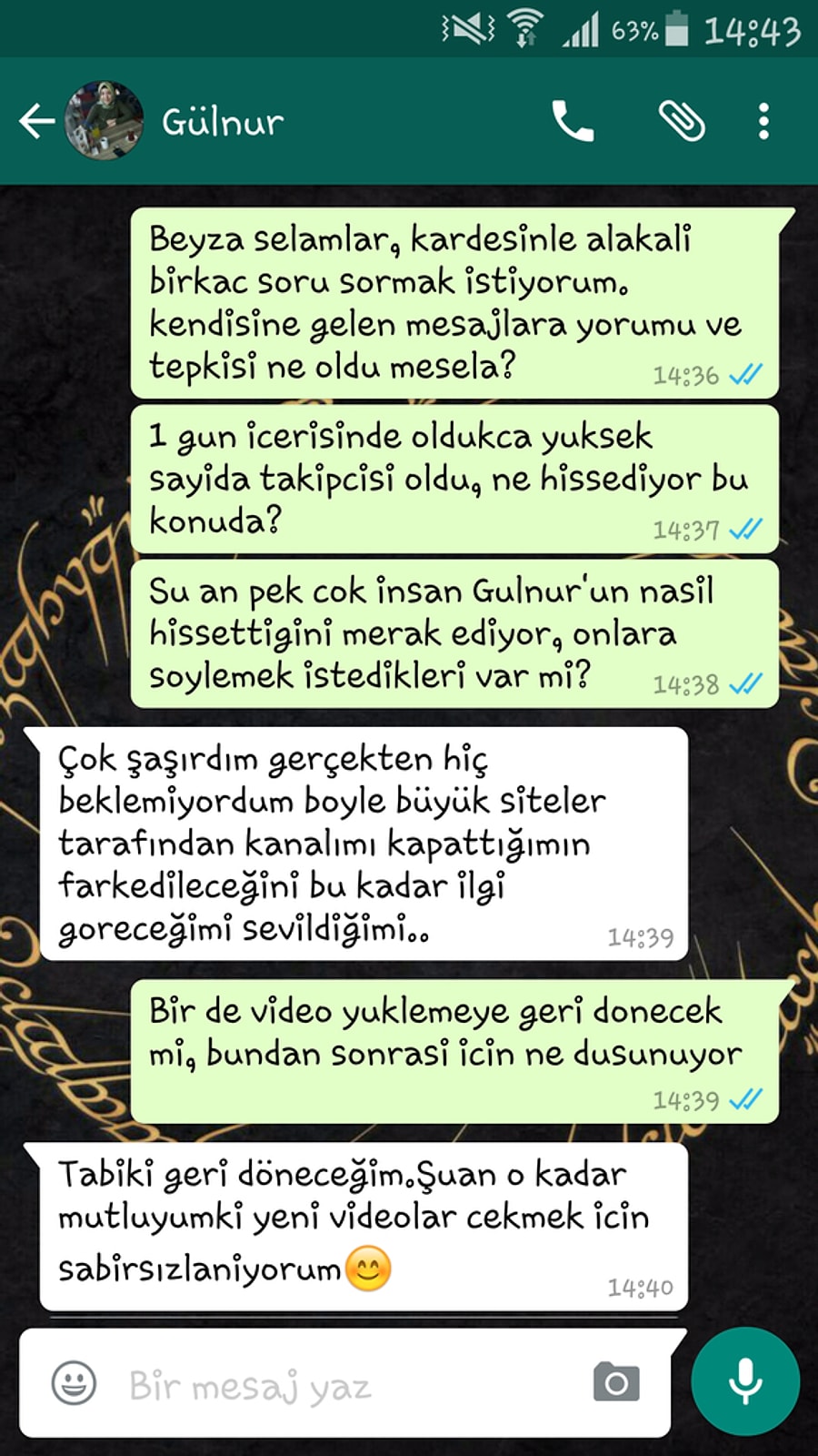 nefret ve kotuluk degil dayanisma ve sevgi kazandi kucuk youtuber gulnur geri dondu onedio com - instagram sonsuz biyografi yazma youtube