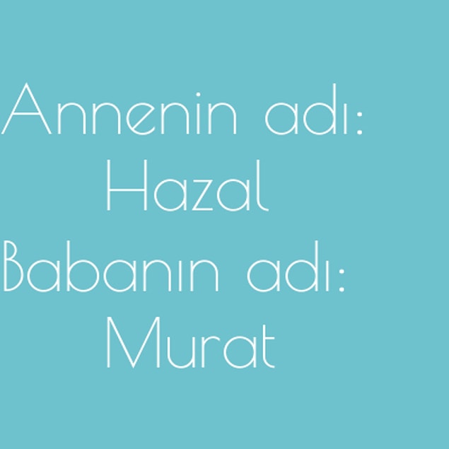 Hazal ve Murat!
