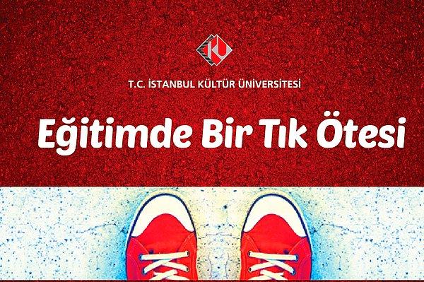 İyi bir üniversitenin adresi kısa ve nettir; İstanbul Kültür Üniversitesi