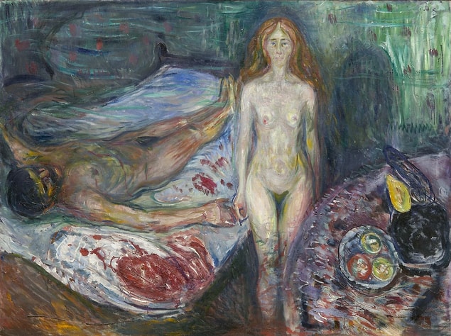 3. "Marat'ın Ölümü ", Edvard Munch