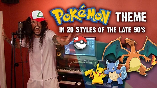 Efsane Pokemon Müziği 90'ların 20 Farklı Müzik Tarzıyla Buluştu