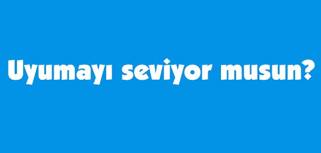 Şimdi sorumuz geliyor!