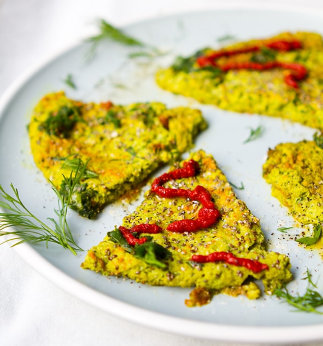 6. Chia tohumlu omlet