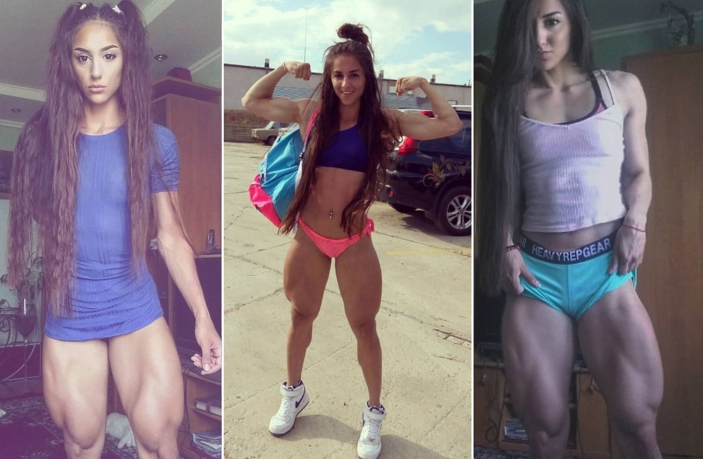 Dünyanın En Ünlü Kaslı Bacaklarına Sahip Ukraynalı Fitness Modeli: Bakhar Nabieva