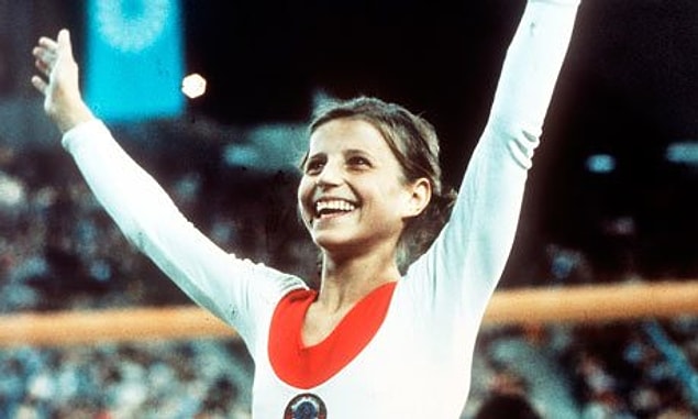 3. Olga Korbut'un Jimnastiğin Alfabesini Baştan Yazması
