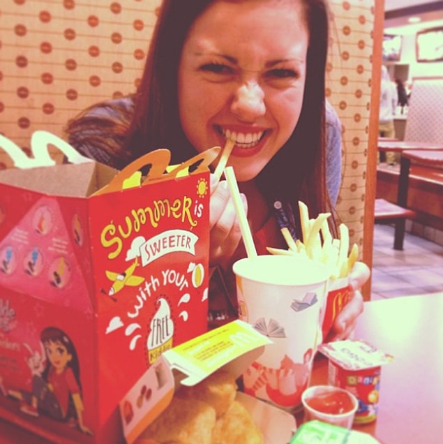 22. Gerçekte bitmeyen gece: Fast food