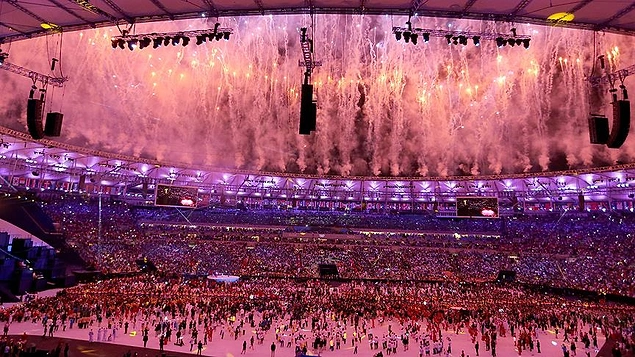 2016 Rio Olimpiyat Oyunları Muhteşem Görüntülerle Başladı