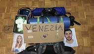 Benimle Gezer Misin? Arkadaşı Gelemiyor Diye Onun Fotoğrafı ile İtalya Turu Yapan Çılgın