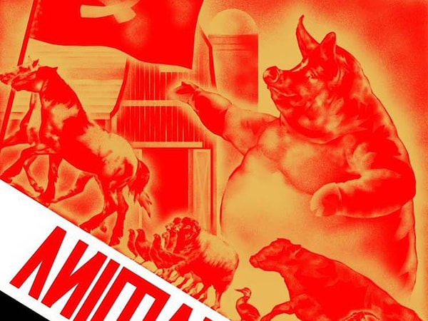 15. «Ферма зверей», Джордж Оруэлл