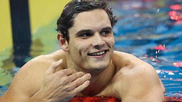 3. Let us introduce you to another swimmer: French Florent Manaudou!