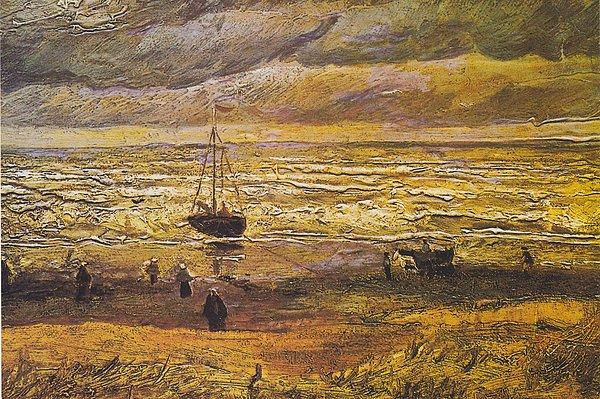 9. "View of the Sea at Scheveningen", Vincent Van Gogh