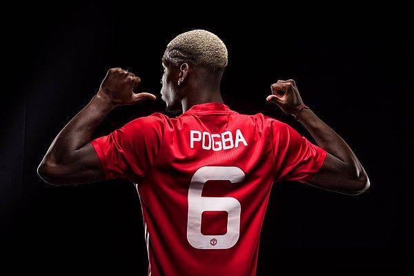 Manchester United akademisinde yetişen Pogba, 2012 yılında Juventus'a transfer olmuştu.