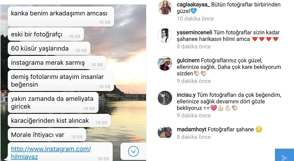 İç Isıtan Bir Kampanya: "Moral İçin Hilmi Amcayı Instagram'dan Takip Ediyoruz"