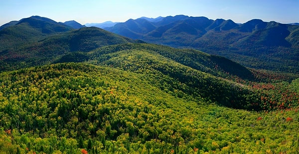 3. Горный хребет Адирондак, штат Нью-Йорк