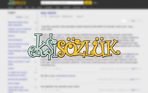 Sosyal medyanın gündemine düşen konuyla ilgili Ekşi Sözlük'te de bir başlık açıldı