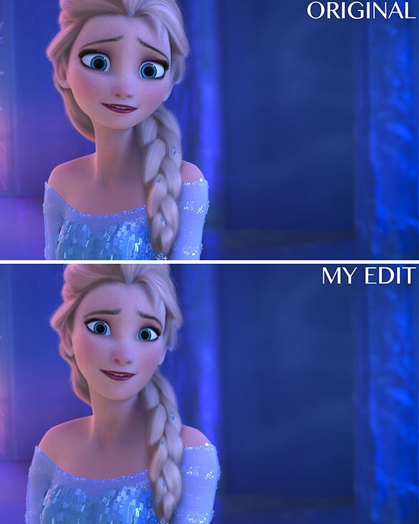 3. Эльза в "Холодное сердце"