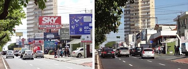 11. Brezilya'nın São Paulo kentinde 10 yıl kadar önce çıkarılan "Temiz Şehir Yasası" ile, şehirde bulunan tüm reklam panoları yasaklanmıştır.