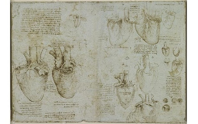8. One of his works on the heart.
