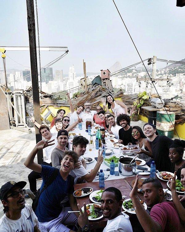 Olimpiyat Köyü'nden artan gıdalarla gecekondularda yaşayan Brezilyalılara doyurmayı amaçlıyor