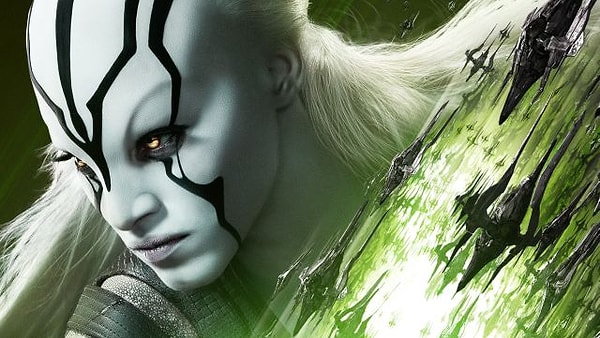 13. "Стартрек: Бесконечность" вышел в прокат совсем недавно. Тем не менее, актриса в образе Джейлы уже завоевала сердца зрителей.