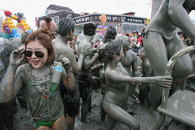 Boryeong Çamur Festivali, Güney Kore