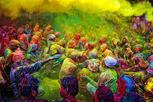 Holi Festivali, Hindistan