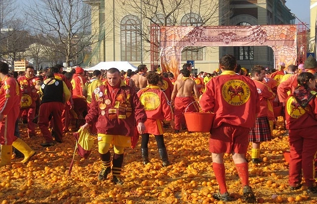 Portakal Festivali, İtalya
