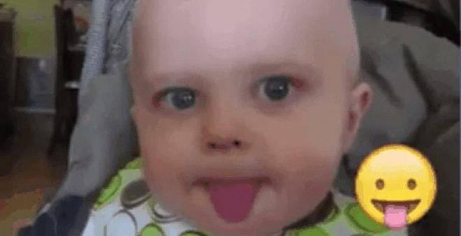 Bebeklerin Suratında Gerçek Birer İfadeye Dönüşen 13 Emoji