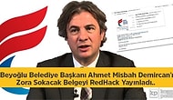 Beyoğlu Belediye Başkanı Ahmet Misbah Demircan'ı Zora Sokacak Belgeyi Redhack Yayınladı..