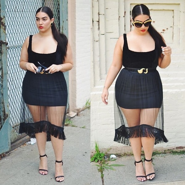 6. "Сначала похудели бы, а потом надевали такую откровенную одежду"