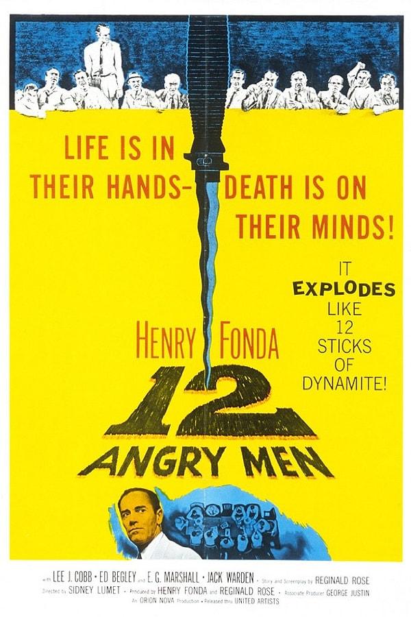 9. 12 Angry Men (12 Kızgın Adam) 1957 - Sidney Lumet