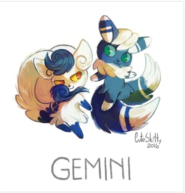 3. Близнецы (21 мая - 20 июня)