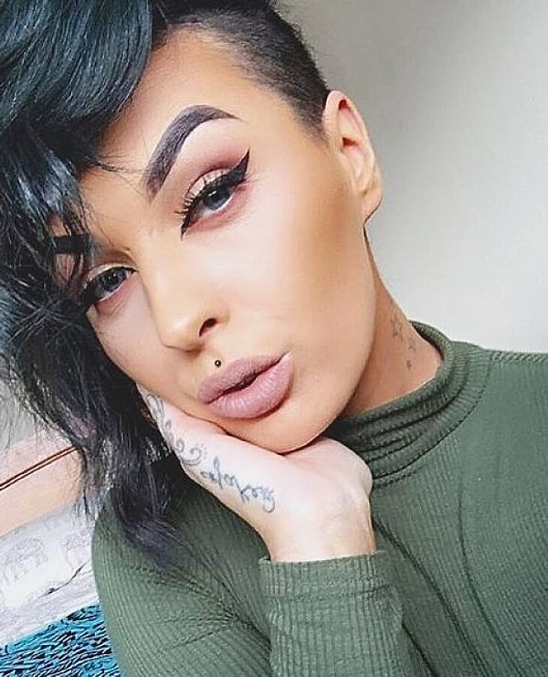 16. Выбритые виски