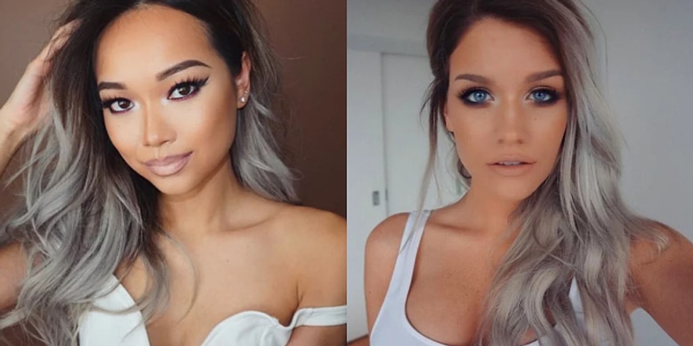 Saçlarınıza Mükemmeliyeti Getirme Garantisi Veren Nefis Trend: Gri Ombre