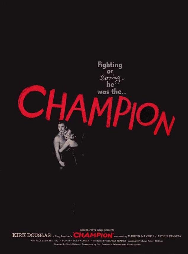 11. Champion (1949), IMDb: 7.5