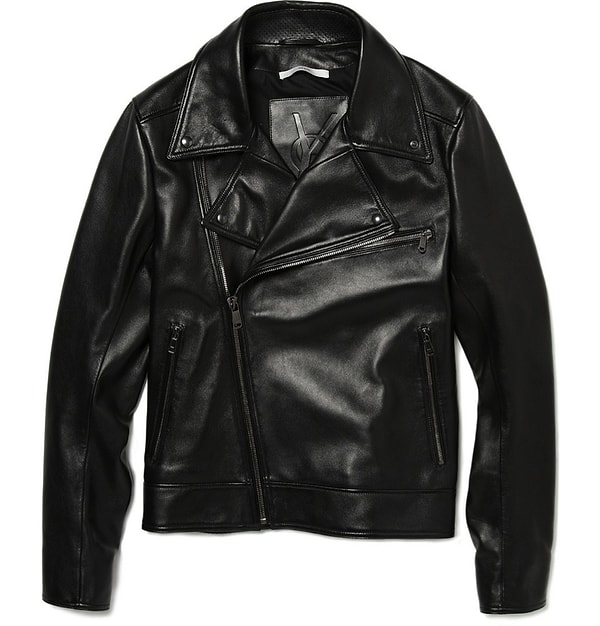 8. Кожаная куртка