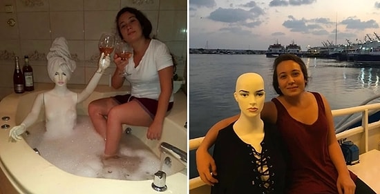 Kendini Yalnız Hisseden Gizem'in Hayatına Renk Katan Arkadaşı: Cansız Manken Sibel!